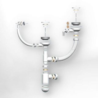 Сифон Granula  для кухонной мойки СФ-0005